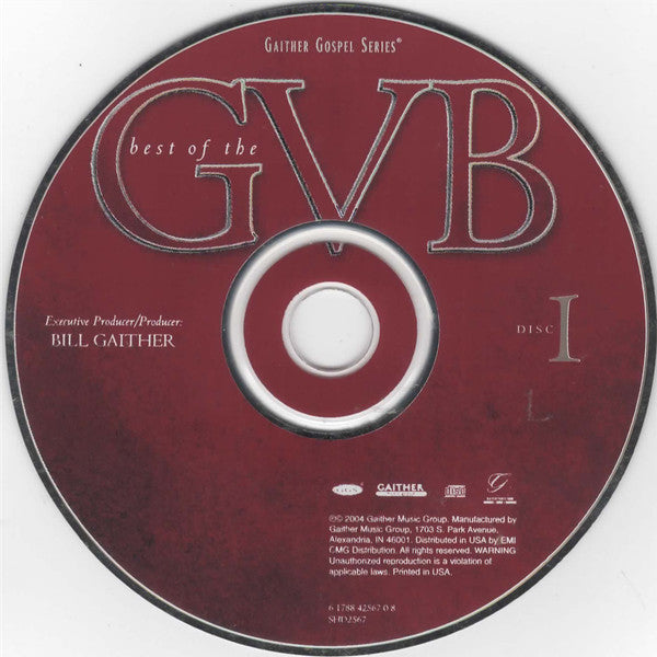 The Gaither Vocal Band : Best of the GVB (2xCD, Album, Comp)
