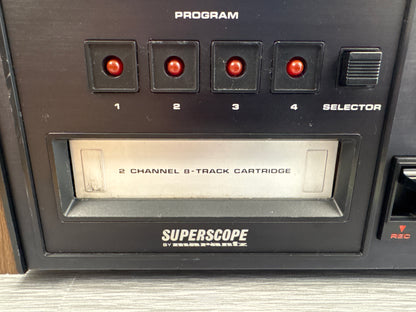 Superscope by Marantz TDR-830 Eight Track Player/Recorder