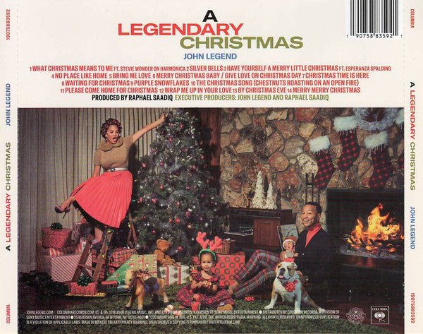 John Legend : A Legendary Christmas  (CD, Album)