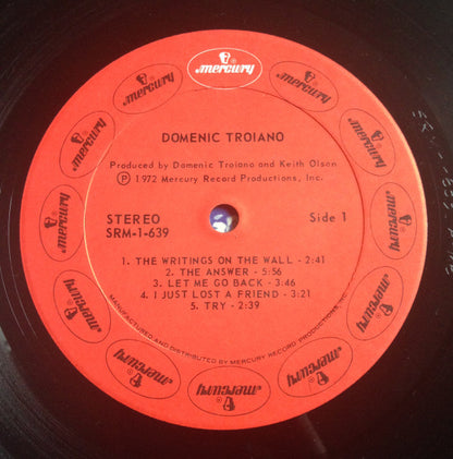 Domenic Troiano : Domenic Troiano (LP, Album, Gat)