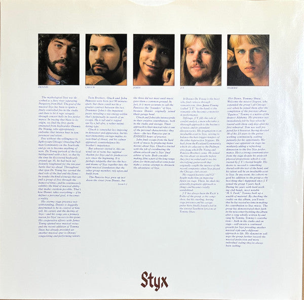 Styx : Crystal Ball (LP, Album, RE, Ind)
