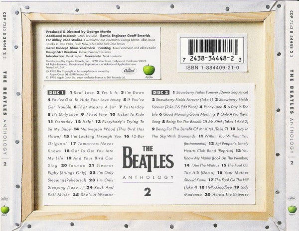 The Beatles : Anthology 2 (2xCD, Album, Mono)
