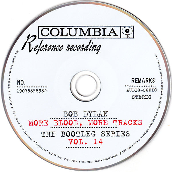 Bob Dylan : More Blood, More Tracks (The Bootleg Series Vol.14) (CD, Album)