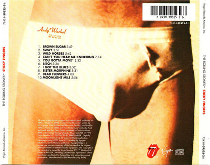 The Rolling Stones : Sticky Fingers (CD, Album, RE, RM)