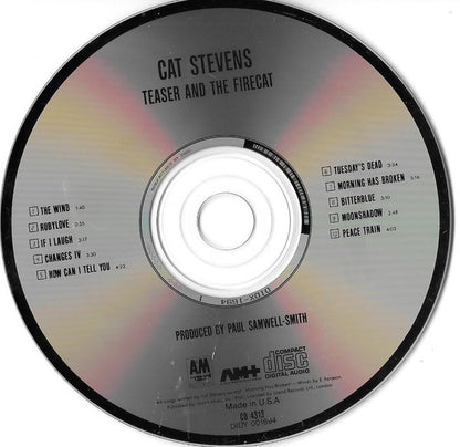 Cat Stevens : Teaser And The Firecat (CD, Album, Club, RE, DAD)