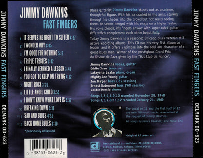 Jimmy Dawkins : Fast Fingers (CD, Album, RE)