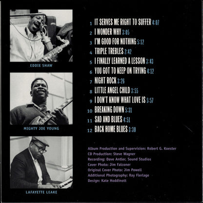 Jimmy Dawkins : Fast Fingers (CD, Album, RE)