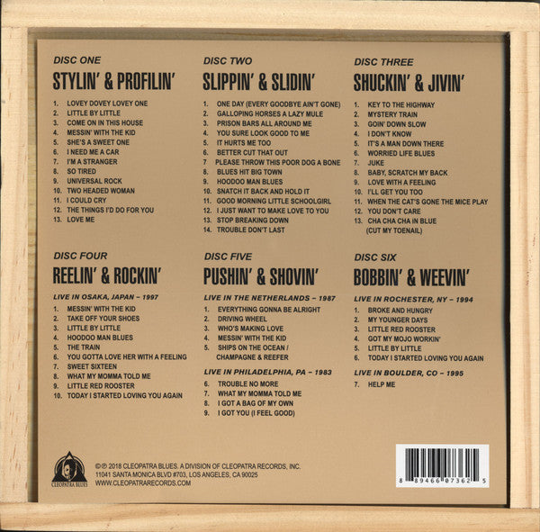 Junior Wells : Sexy Bitch - Box Of Blues (Box, Comp + 6xCD, Comp)