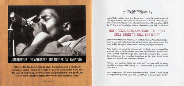 Junior Wells : Sexy Bitch - Box Of Blues (Box, Comp + 6xCD, Comp)