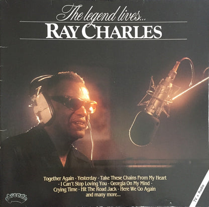 Ray Charles : The Legend Lives... (LP, Comp, Gat)