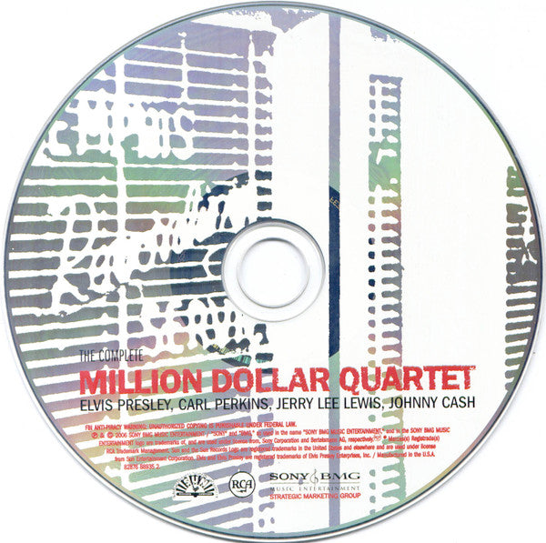 Elvis Presley - Carl Perkins - Jerry Lee Lewis - Johnny Cash : The Complete Million Dollar Quartet (CD, Album, RE, RM)