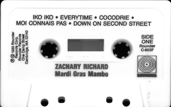 Zachary Richard : Mardi Gras Mambo (Cass, Album)