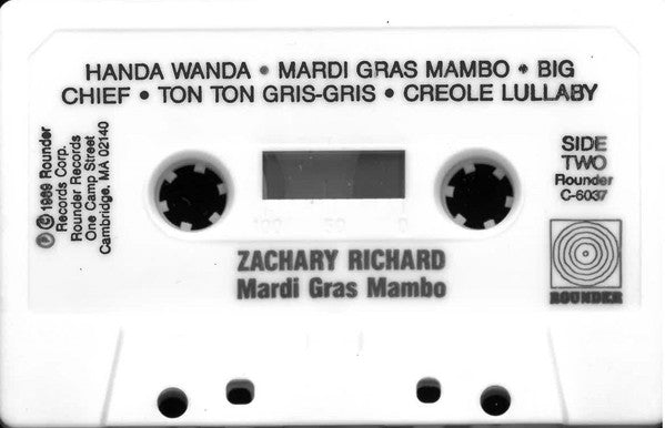 Zachary Richard : Mardi Gras Mambo (Cass, Album)