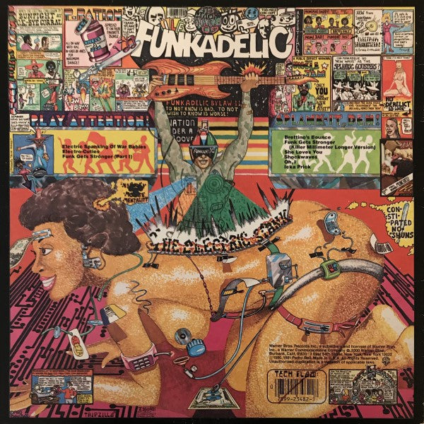 Funkadelic : The Electric Spanking Of War Babies (LP, Album, Win)