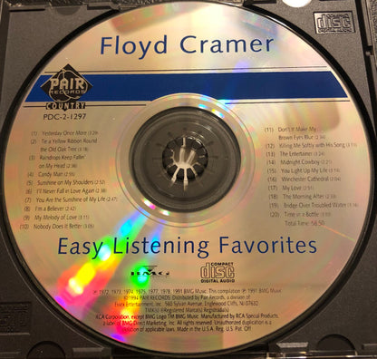 Floyd Cramer : Easy Listening Favorites (CD, Comp)