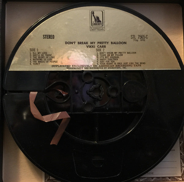 Vikki Carr : Don't Break My Pretty Balloon (Reel, 4tr Stereo)