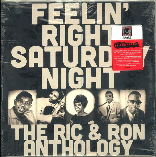 Various : Feelin' Right Saturday Night: The Ric & Ron Anthology (2xLP, RSD, Comp, Ltd)