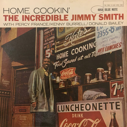 The Incredible Jimmy Smith* With Percy France / Kenny Burrell / Donald Bailey : Home Cookin' (LP, Album, Mono, RP, New)