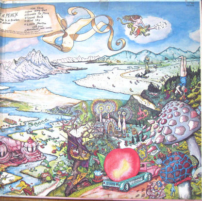 The Allman Brothers Band : Eat A Peach (2xLP, Album, San)