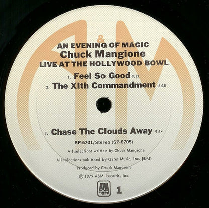 Chuck Mangione : Live At The Hollywood Bowl (An Evening Of Magic) (2xLP, Album, Ter)