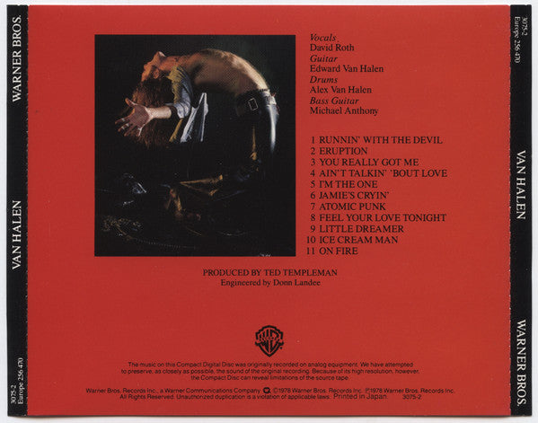 Buy Van Halen : Van Halen (CD, Album, RE, Tar) Online for a great