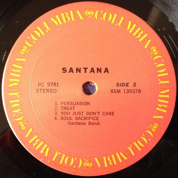 Santana : Santana (LP, Album, RE)