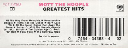 Mott The Hoople : Greatest Hits (Cass, Comp, RE)