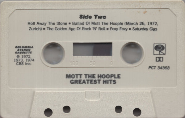 Mott The Hoople : Greatest Hits (Cass, Comp, RE)