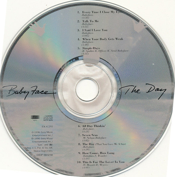 Buy Babyface : The Day (CD, Album) Online for a great price – The