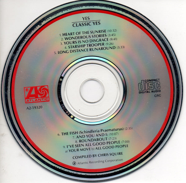 Yes : Classic Yes (CD, Comp, Club, RE, SRC)