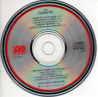 Yes : Classic Yes (CD, Comp, Club, RE, SRC)