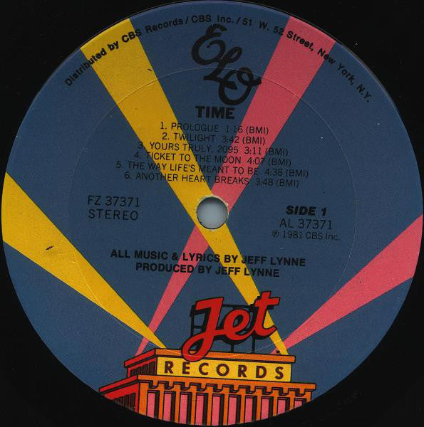 Electric Light Orchestra : Time (LP, Album)