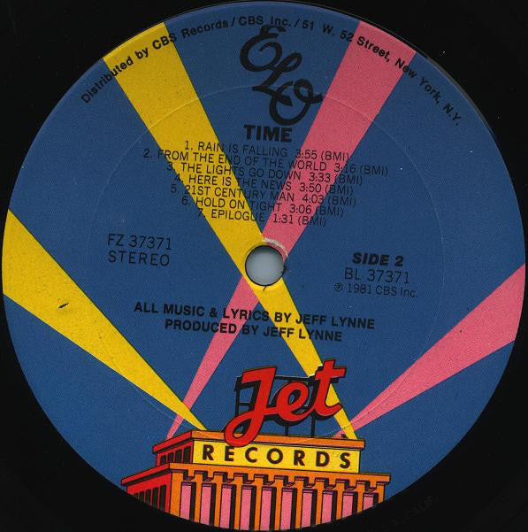 Electric Light Orchestra : Time (LP, Album)