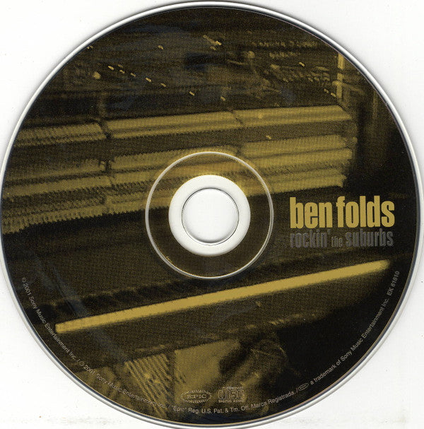 Ben Folds : Rockin' The Suburbs (CD, Album, DAD)