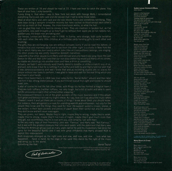 Harry Nilsson : Pussy Cats (LP, Album, Ind)