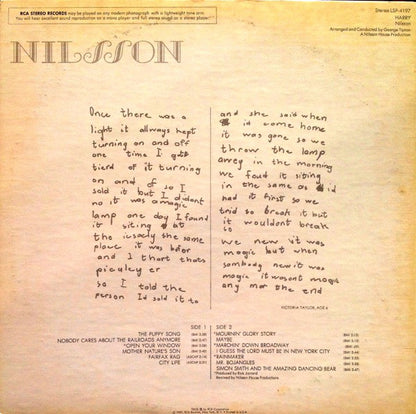 Nilsson* : Harry (LP, Album)