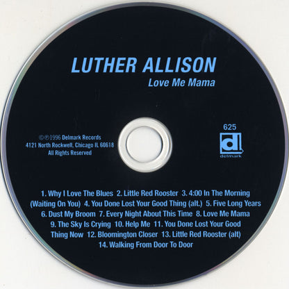 Luther Allison : Love Me Mama (CD, Album, RE)