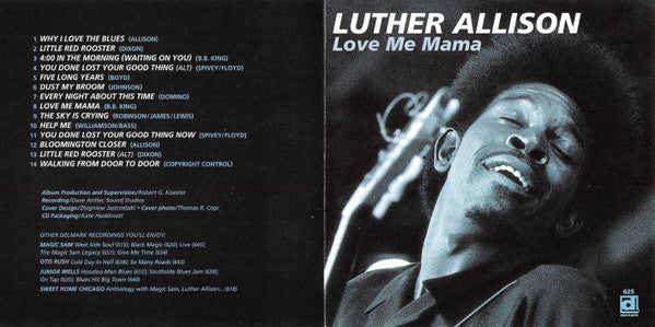 Luther Allison : Love Me Mama (CD, Album, RE)