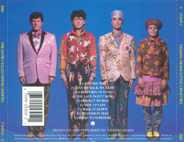 Buy Talking Heads : Little Creatures (CD, Album, RE, SRC) Online