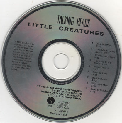 Talking Heads : Little Creatures (CD, Album, RE, SRC)