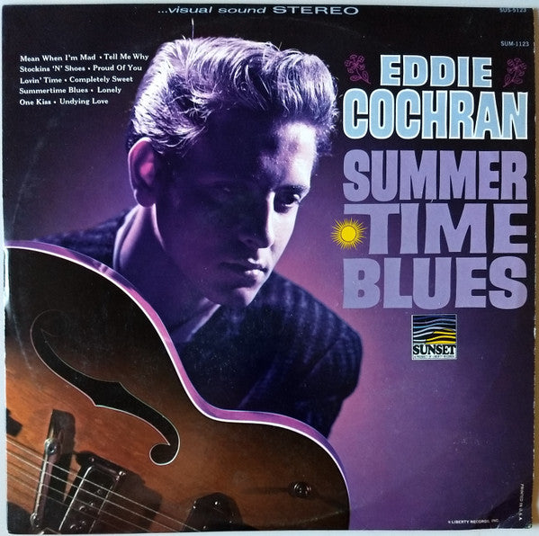 Eddie Cochran : Summertime Blues (LP, Album, Comp)