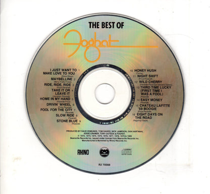 Foghat : The Best Of Foghat (CD, Comp, RE, SRC)