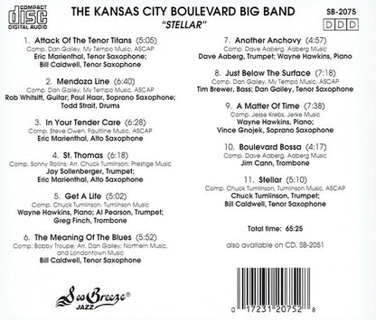 Kansas City Boulevard Big Band* : Stellar (CD)