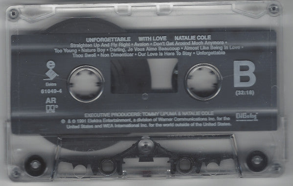 Natalie Cole : Unforgettable With Love (Cass, Album, AR,)