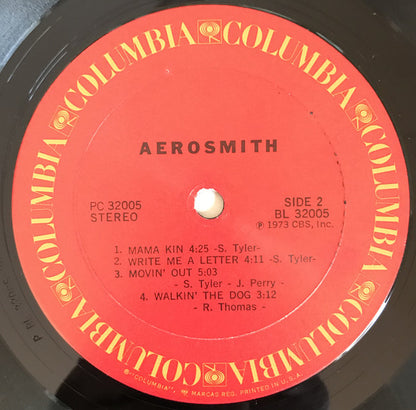 Aerosmith : Aerosmith (LP, Album, RE, Pit)