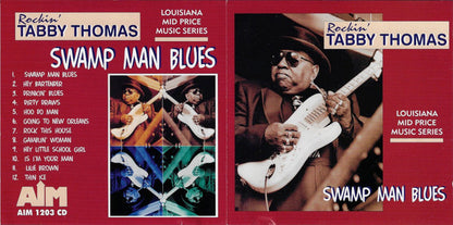 Tabby Thomas : Swamp Man Blues (CD, Album)