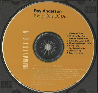 Ray Anderson : Every One Of Us (CD, Album)