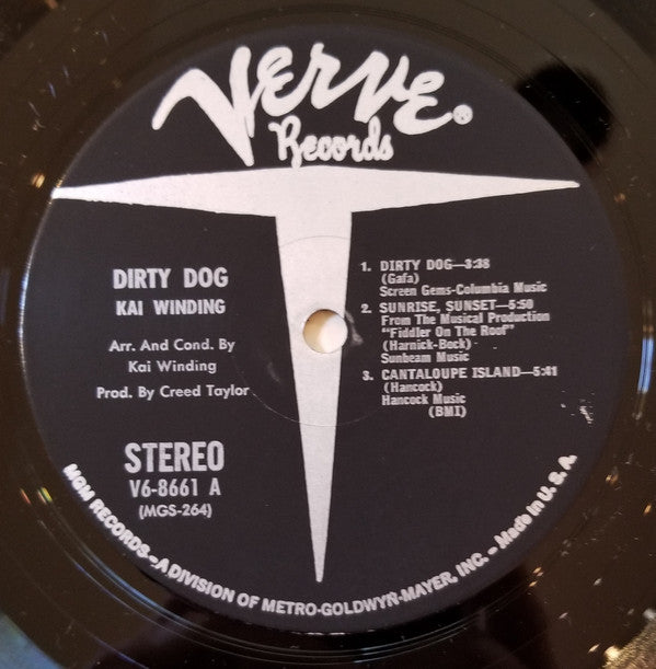 Kai Winding : Dirty Dog (LP, Album, Ind)