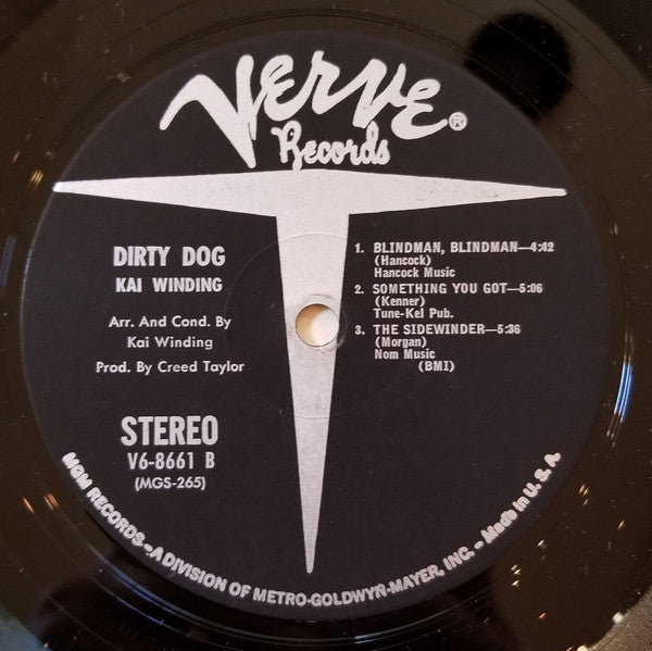 Kai Winding : Dirty Dog (LP, Album, Ind)