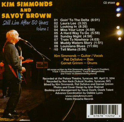 Kim Simmonds And Savoy Brown : Still Live After 50 Years Volume 1 (CD, Album)